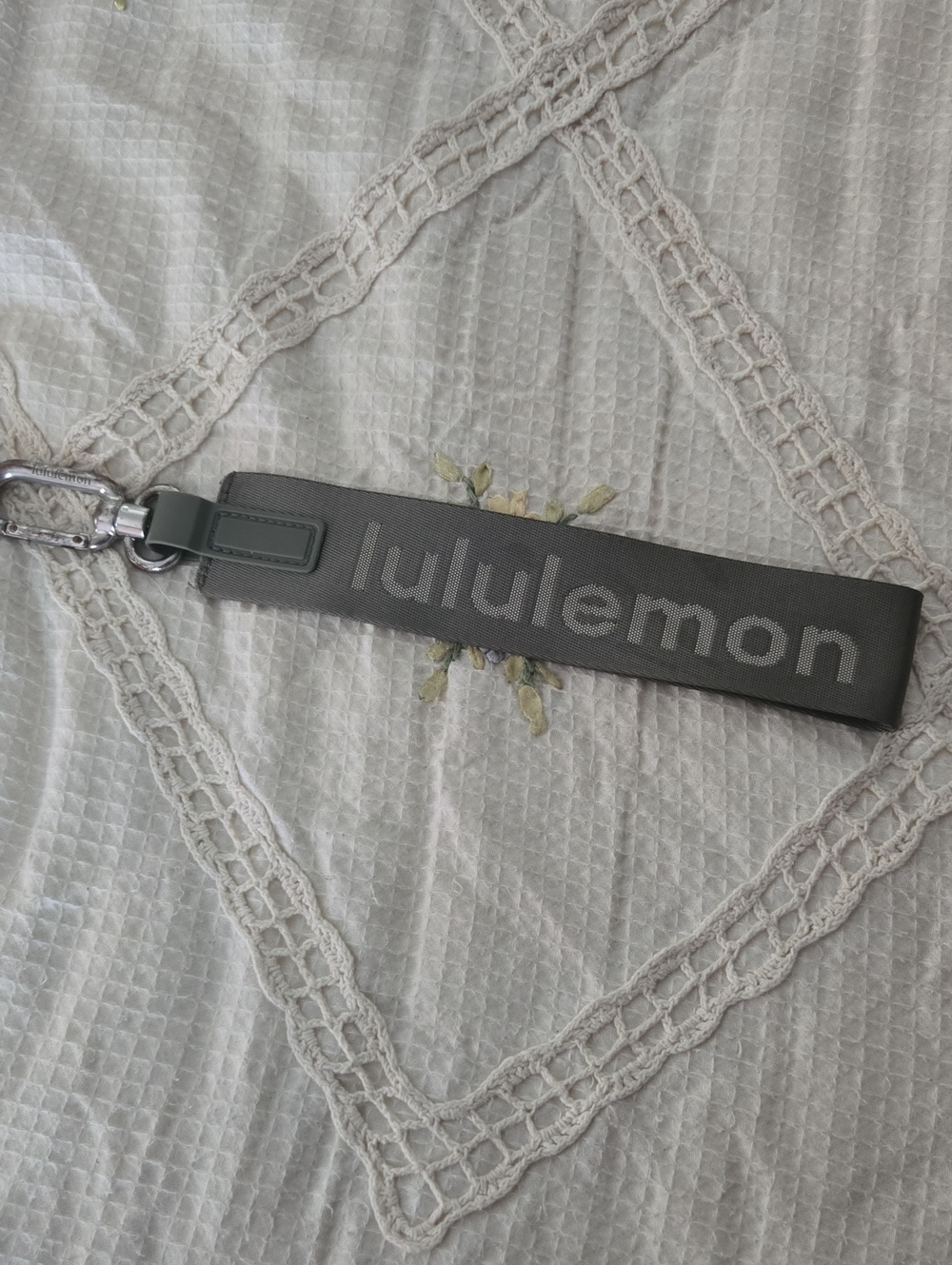 Lulu Lemon Key Chain